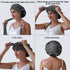 19 Momme Silk Sleep Cap with Ice Silk Band